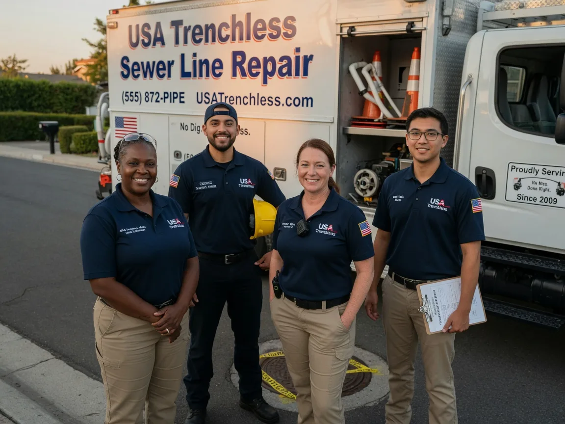 Sewer Line Repair company in La Ward, TX